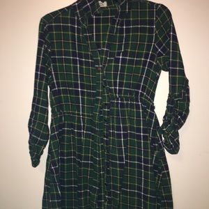 flannel dress